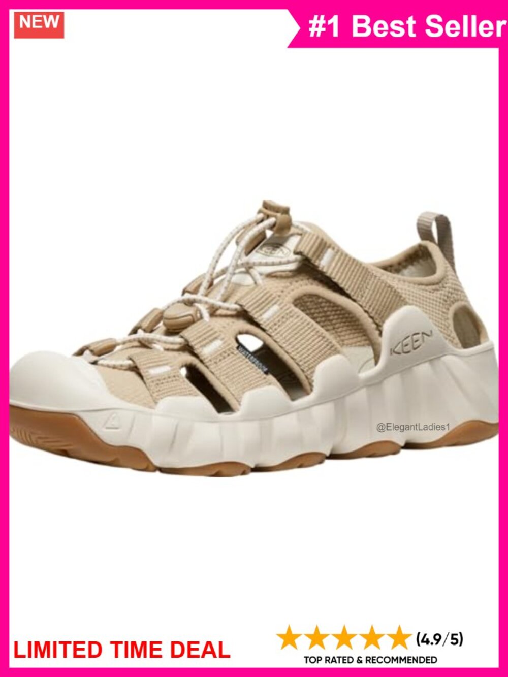 KEEN Hyperport H2 Closed Toe Hiking Water Sandals